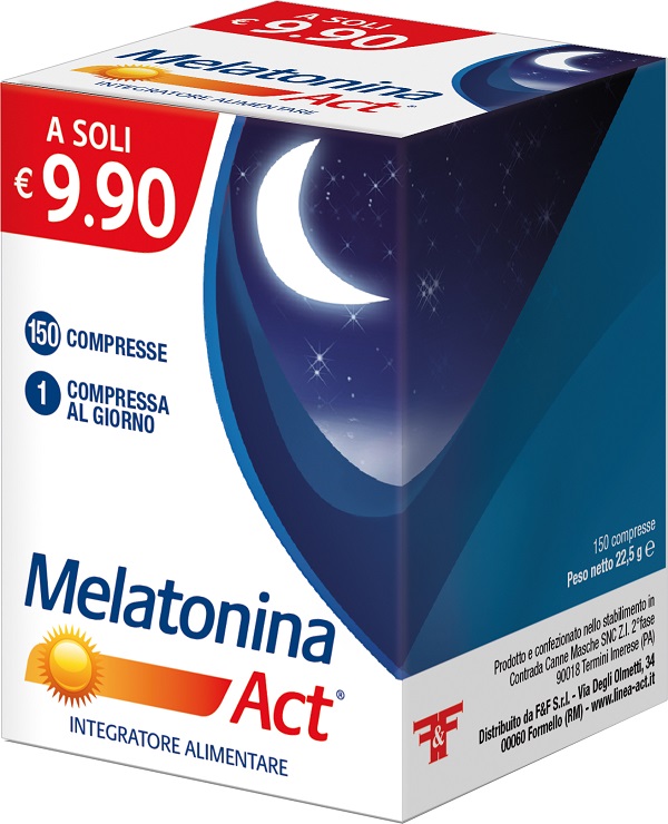 MELATONINA ACT 150 COMPRESSE - Farmacia Mastrangelo 