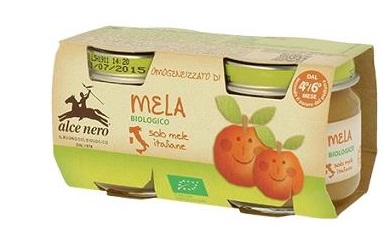 OMOGENEIZZATO DI MELA BABY FOOD BIO 2 X 80 G - Farmacia Mastrangelo 