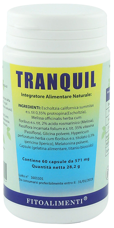 TRANQUIL 60 CAPSULE - Farmacia Mastrangelo 