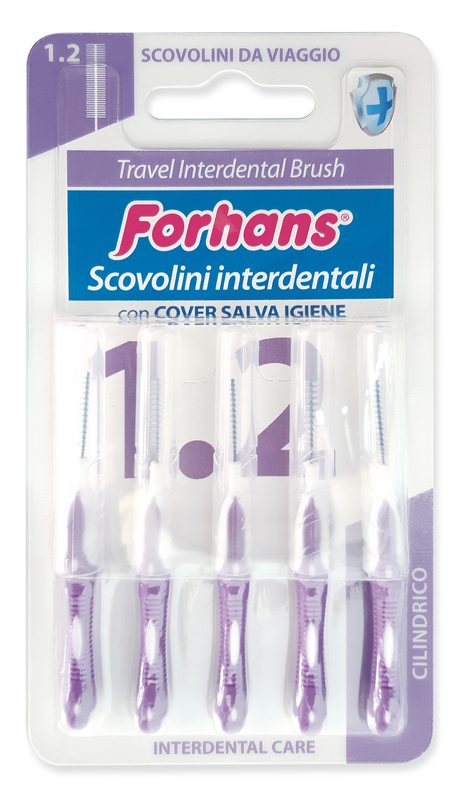 FORHANS TRAVEL INTERDENTAL BRUSH 1,2 - Farmacia Mastrangelo 