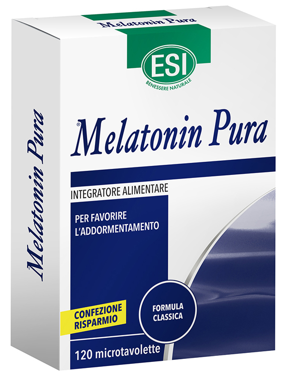 ESI MELATONIN PURA 120 MICROTAVOLETTE - Farmacia Mastrangelo 