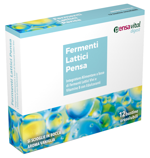 FERMENTI LATTICI VIVI E VITAMINE B 12 VANIGLIA BUSTINE OROSOLUBILI - Farmacia Mastrangelo 