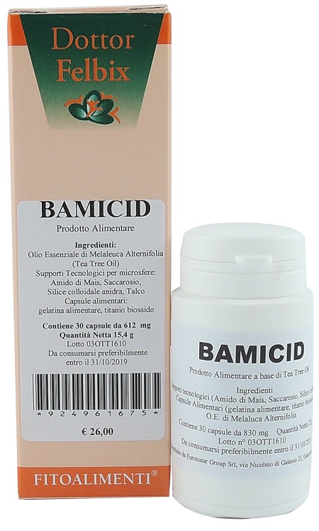 BAMICID 30 CAPSULE - Farmacia Mastrangelo 
