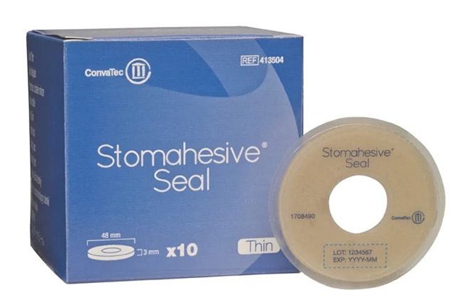 ANELLO STOMIA STOMAHESIVE SEAL FORO APERTURA 18MM DIAMETRO 48MM 10 PEZZI - Farmacia Mastrangelo 