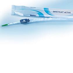 CATETERE VESCICALE AUTOLUBRIFICATO SAFETYCAT ACTIVE TIEMANN 40 CM CH 12 - Farmacia Mastrangelo 