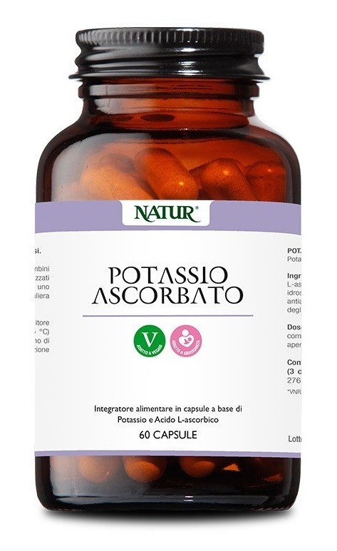 POTASSIO ASCORBATO 60 CAPSULE - Farmacia Mastrangelo 