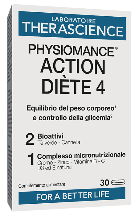 PHYSIOMANCE ACTION DIETE 4 30 COMPRESSE - Farmacia Mastrangelo 