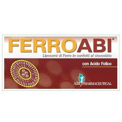 FERROABI 20 CONFETTI OROSOLUBILI AL CIOCCOLATO BLISTER 30 G - Farmacia Mastrangelo 