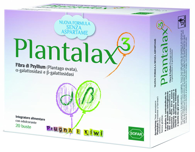 PLANTALAX 3 PRUGNA KIWI 20 BUSTINE - Farmacia Mastrangelo 