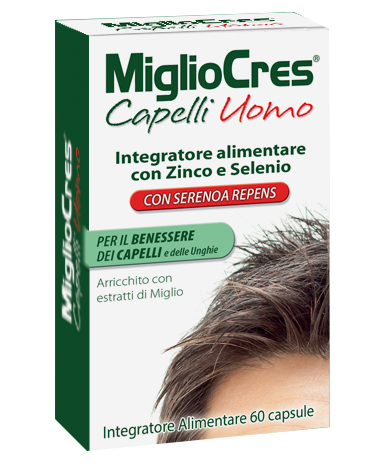MIGLIOCRES UOMO 60 CAPSULE - Farmacia Mastrangelo 