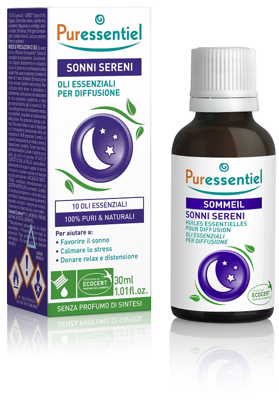MISCELA SONNI SERENI OLI ESSENZIALI PER DIFFUSIONE 30 ML - Farmacia Mastrangelo 