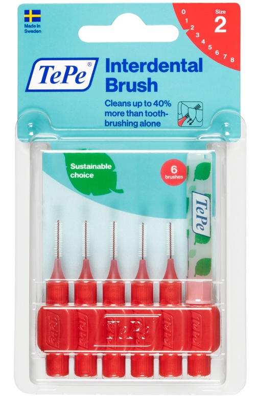 TEPE SCOVOLINO ROSSO 0,5MM 6 PEZZI - Farmacia Mastrangelo 