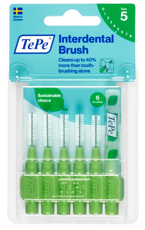 TEPE SCOVOLINO VERDE 0,8MM 6 PEZZI - Farmacia Mastrangelo 