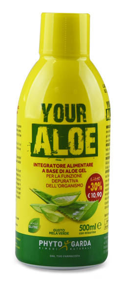 YOUR ALOE 500 ML SENZA ALOINA - Farmacia Mastrangelo 