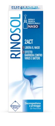 SPRAY NASALE RINOSOL 2ACT 15 ML - Farmacia Mastrangelo 
