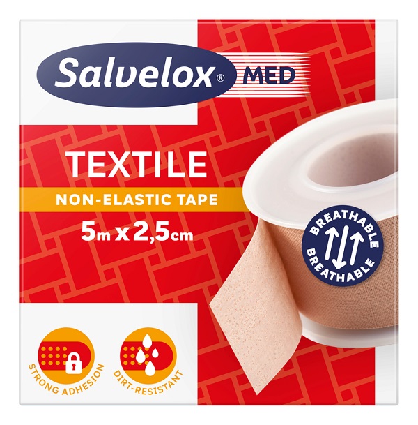 CEROTTO SALVELOX MED TEXTILE TAPE M5X2,5CM - Farmacia Mastrangelo 