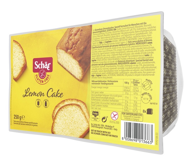 SCHAR LEMON CAKE 250 G - Farmacia Mastrangelo 