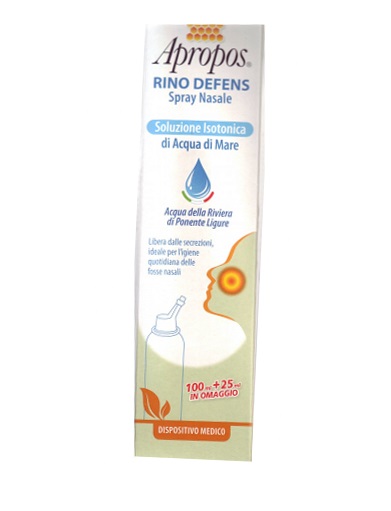 APROPOS RINO DEFENS SOLUZIONE ISOTONICA 125 ML - Farmacia Mastrangelo 