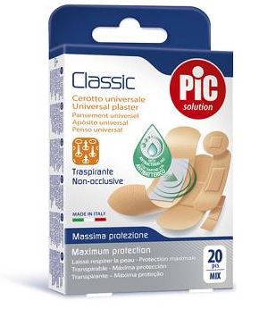 CEROTTO PIC CLASSIC MIX ANTIBATTERICO 20 PEZZI - Farmacia Mastrangelo 
