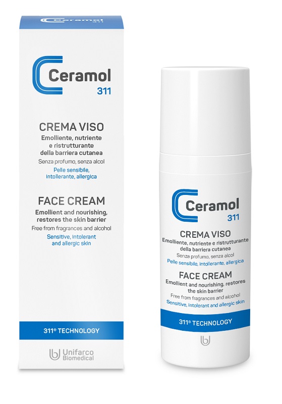 CERAMOL 311 CREMA VISO 50 ML - Farmacia Mastrangelo 