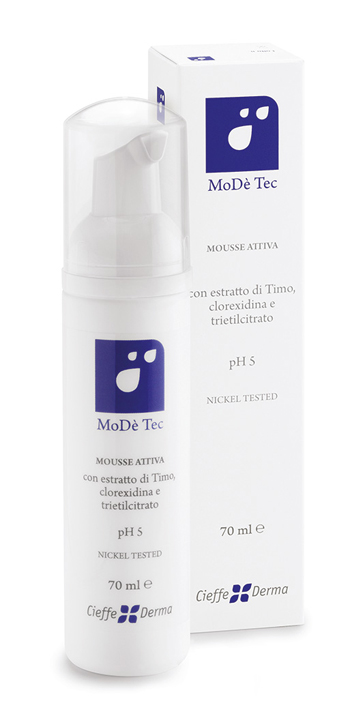 MODE' TEC MOUSSE ATTIVA 70 ML - Farmacia Mastrangelo 