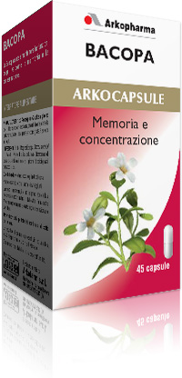 ARKO CAPSULE BACOPA 45 CAPSULE VEG - Farmacia Mastrangelo 
