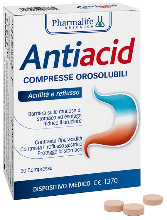 ANTIACID 30 COMPRESSE OROSOLUBILI - Farmacia Mastrangelo 