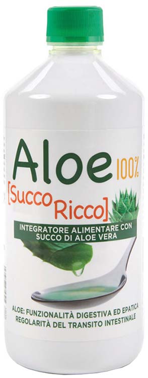 ALOE SUCCO E POLPA 100% 1 LITRO - Farmacia Mastrangelo 