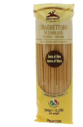 SPAGHETTONI DI SEMOLA SENATORE CAPPELLI BIO 500 G - Farmacia Mastrangelo 