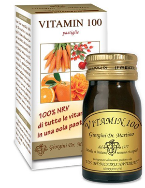 VITAMIN 100 60 PASTIGLIE - Farmacia Mastrangelo 