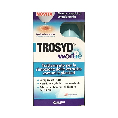 TROSYD WORTIE CRIOGENIZZANTE VERRUCHE COMUNI/PLANTARI 50 G - Farmacia Mastrangelo 