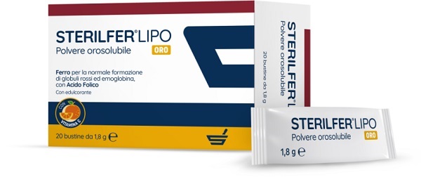 STERILFER LIPO ORO 20 BUSTINE - Farmacia Mastrangelo 