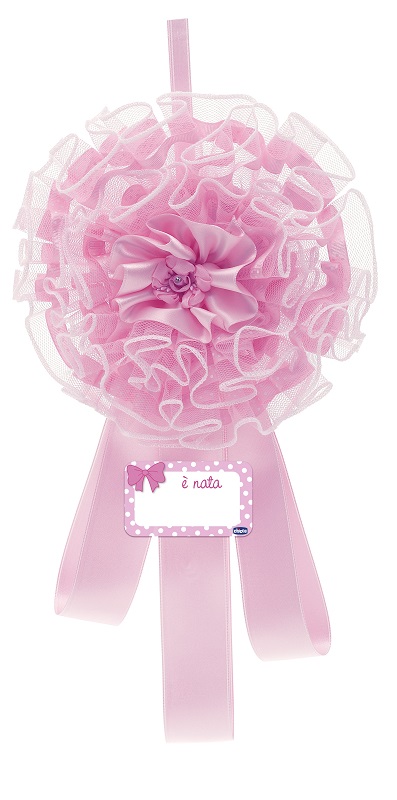 CHICCO ANNUNCIO NASCITA FIOCCO ROSA - Farmacia Mastrangelo 