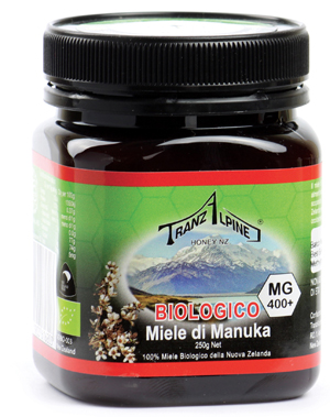 MIELE DI MANUKA MG 400 + BIO 250 G - Farmacia Mastrangelo 
