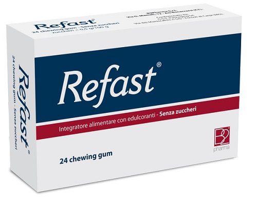 REFAST 24 CHEWING GUM SENZA ZUCCHERO - Farmacia Mastrangelo 