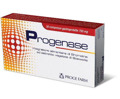 PROGENASE 20 COMPRESSE GASTROPROTETTE - Farmacia Mastrangelo 