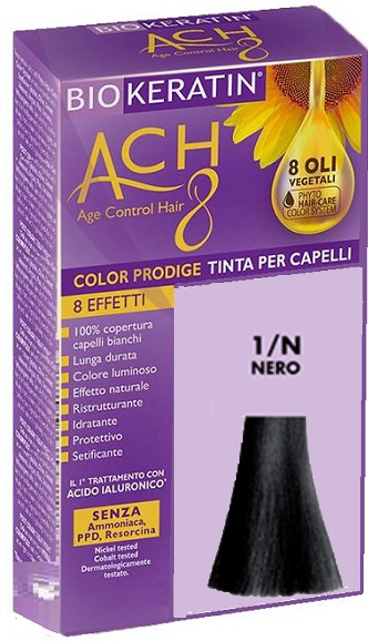 BIOKERATIN ACH8 COLOR PRODIGE 1/N NERO - Farmacia Mastrangelo 