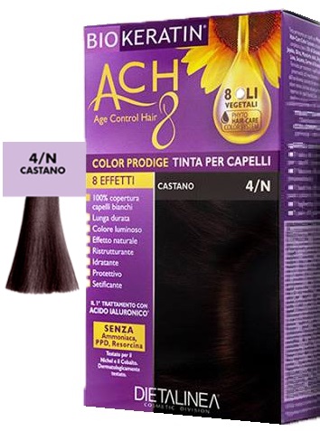 BIOKERATIN ACH8 COLOR PRODIGE 4/N CASTANO - Farmacia Mastrangelo 