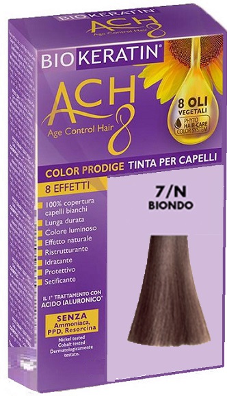 BIOKERATIN ACH8 COLOR PRODIGE 7/N BIONDO - Farmacia Mastrangelo 