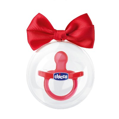 CHICCO GOMMOTTO ROSSO IN SILICONE 0-6 MESI - Farmacia Mastrangelo 