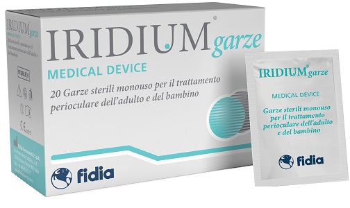 IRIDIUM GARZA OCULARE MEDICATA IN TESSUTO NON TESSUTO 20 PEZZI - Farmacia Mastrangelo 