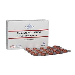BROMELINA ANGENERICO 20 COMPRESSE RIVESTITE - Farmacia Mastrangelo 