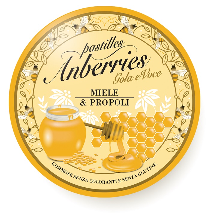 ANBERRIES MIELE PROPOLI 55 G - Farmacia Mastrangelo 