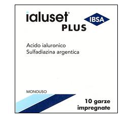 GARZA IMPREGNATA IALUSET FERITE E USTIONI NON INFETTE 10X10 CM 10 PEZZI - Farmacia Mastrangelo 