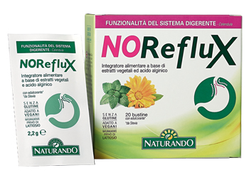 NOREFLUX INTEGRATORE ALIMENTARE 20 BUSTINE - Farmacia Mastrangelo 