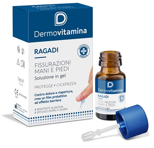 DERMOVITAMINA RAGADI GEL MANI E PIEDI 7 ML - Farmacia Mastrangelo 