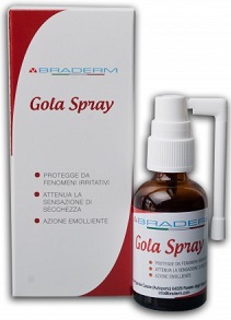 GOLA SPRAY 30 ML BRADERM - Farmacia Mastrangelo 