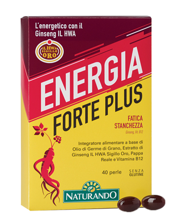 ENERGIA FORTE PLUS 40 SOFTGEL - Farmacia Mastrangelo 