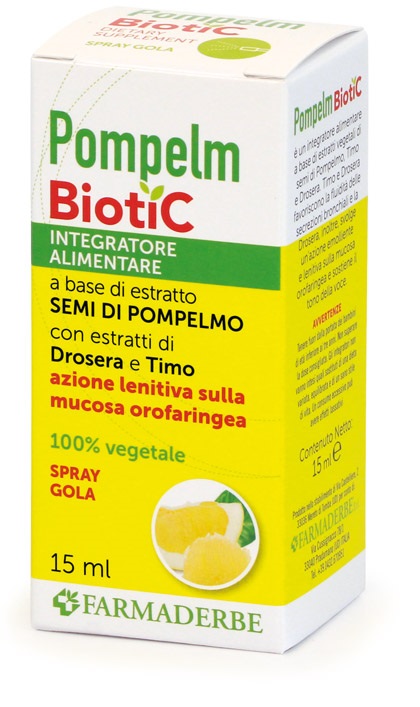 POMPELMBIOTIC SPRAY ORALE 15 ML - Farmacia Mastrangelo 