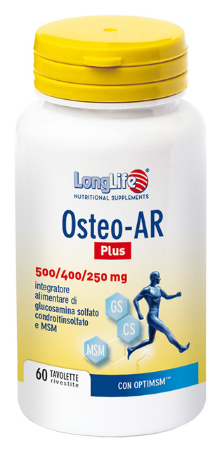 LONGLIFE OSTEO-AR PLUS 60 TAVOLETTE RIVESTITE - Farmacia Mastrangelo 